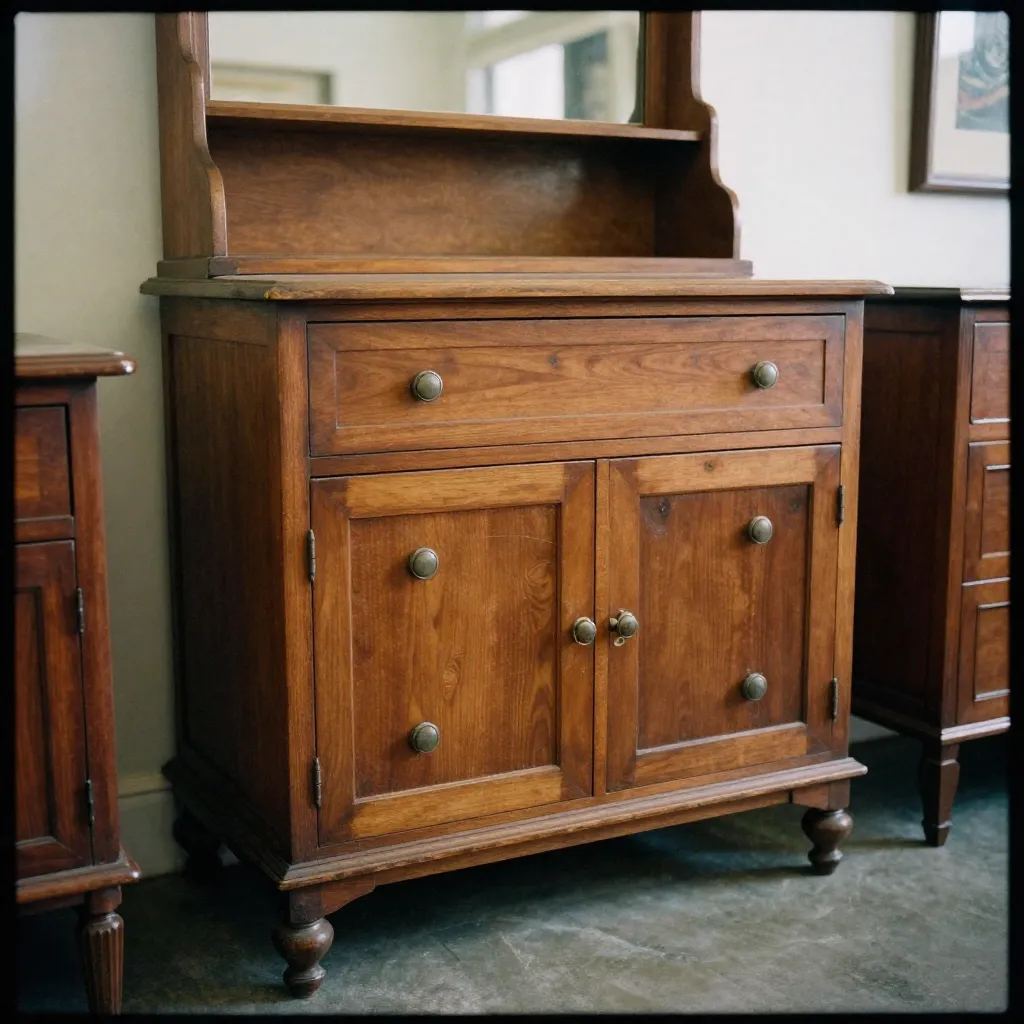 Antique furniture collection showcase